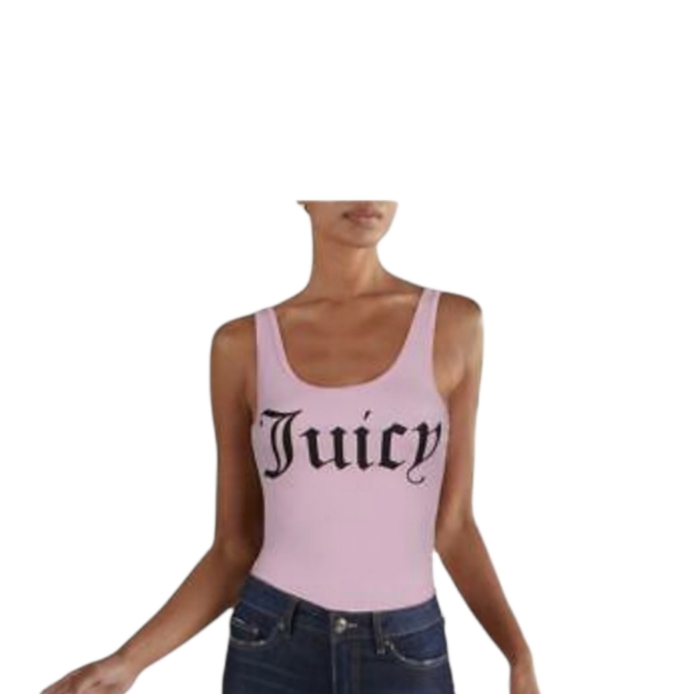 NWT Juicy Couture Black Label Scoop Neck Thong Bodysuit